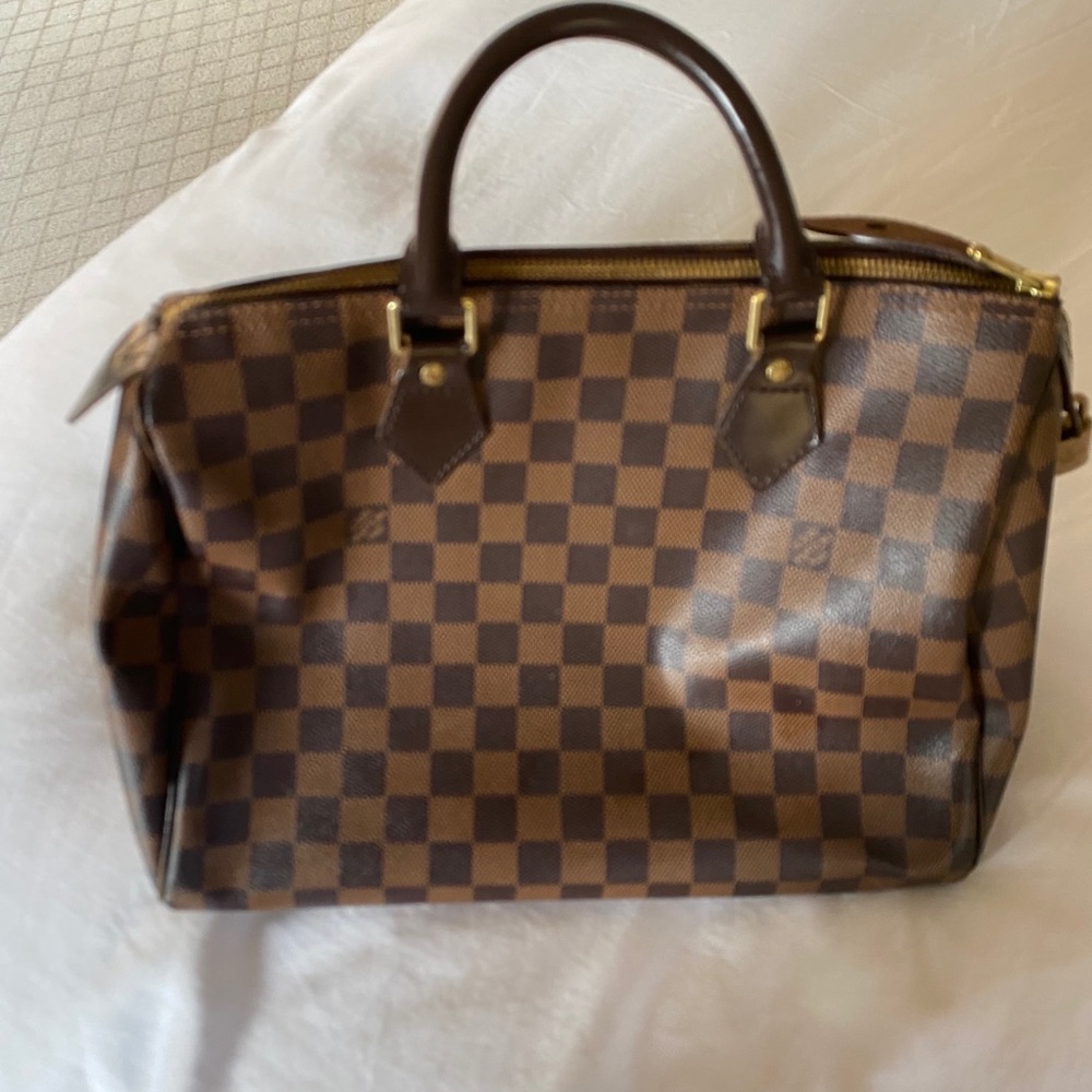 Louis Vuitton Damien Ebene Speedy 30